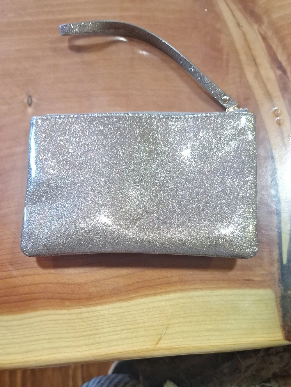 Kate Spade Sparkly Zip Wristlet NWOT